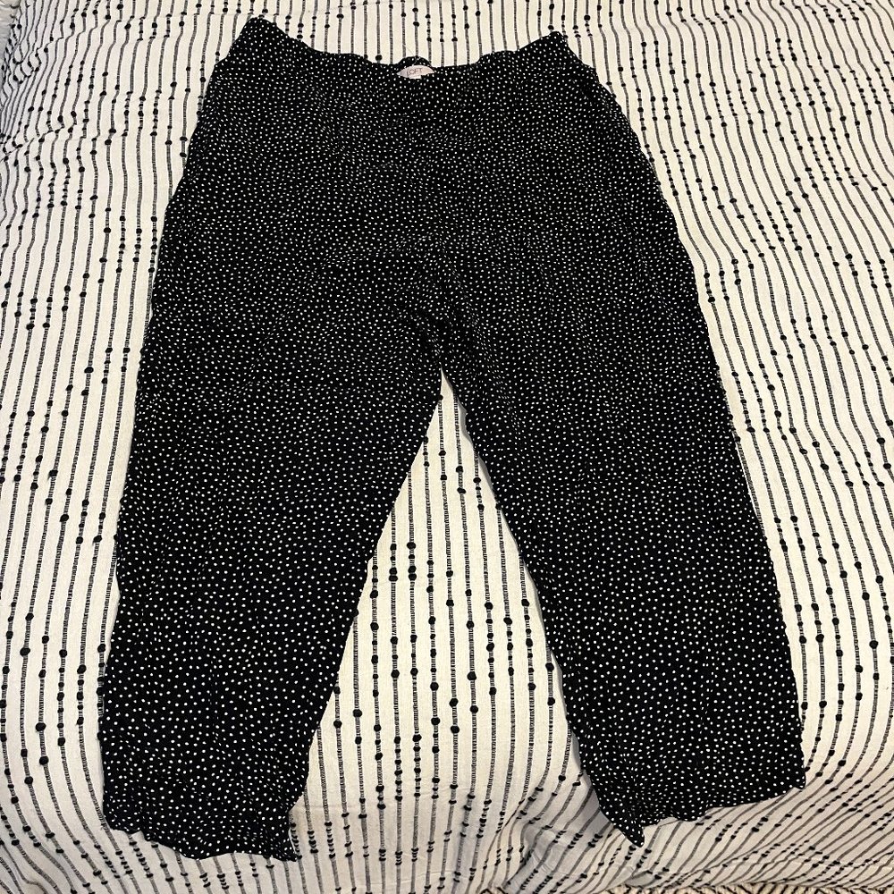 Flowy Polka Dot pants from Loft